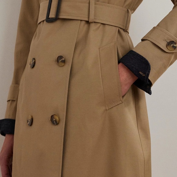 Ralph Lauren Women's Belted Water-Resistant Trench Coat - Picture 3 of 6
